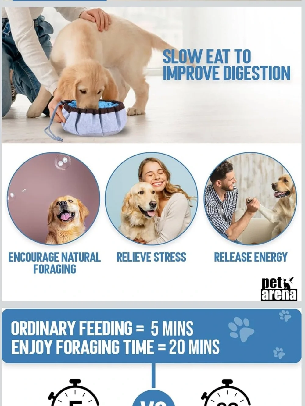 Pet Arena Snuffle Bowl Mat